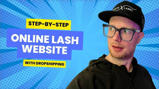 Online Lash Website with Dropshipping