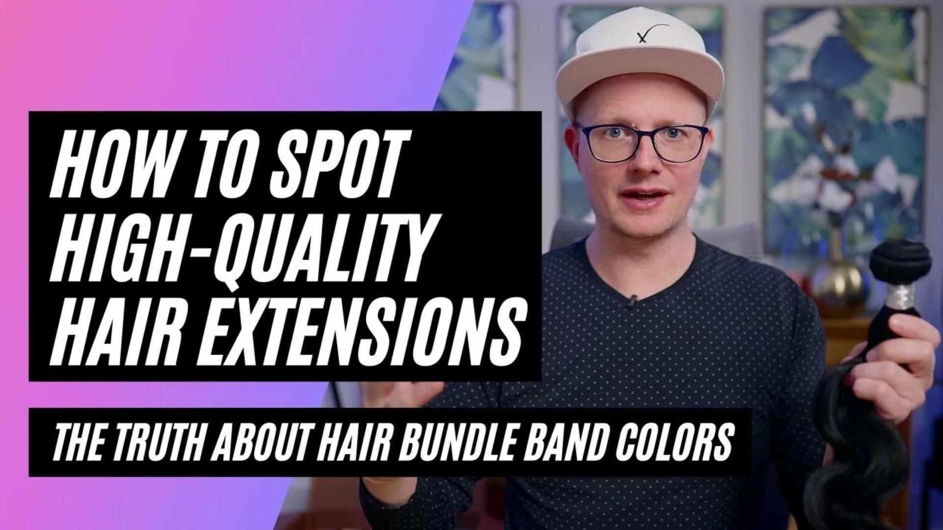 The truth about Hair Bundle Band Colors